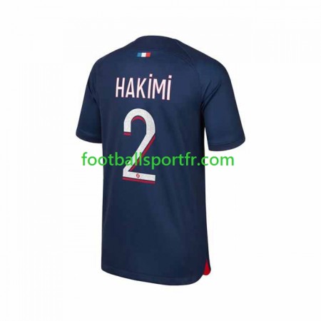 Tenue Paris Saint-Germain Hakimi 2 Domicile 2023-2024 Maillot de Foot